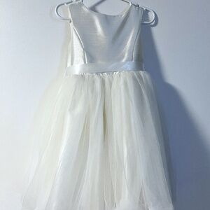 Flower Girl White Dress